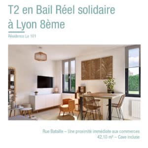 T2 en bail réel solidaire le 101