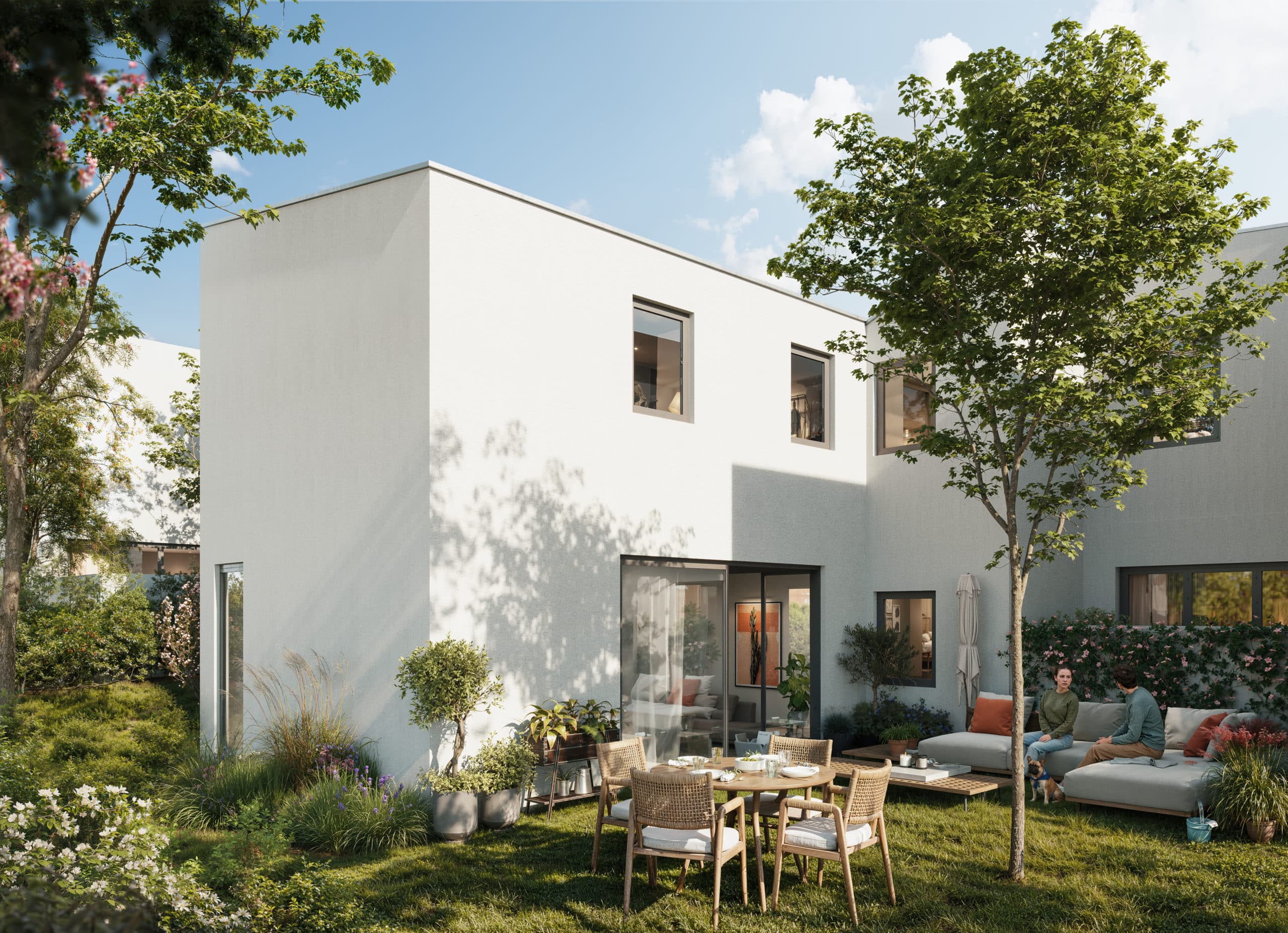 Clos Favre - Vue maison