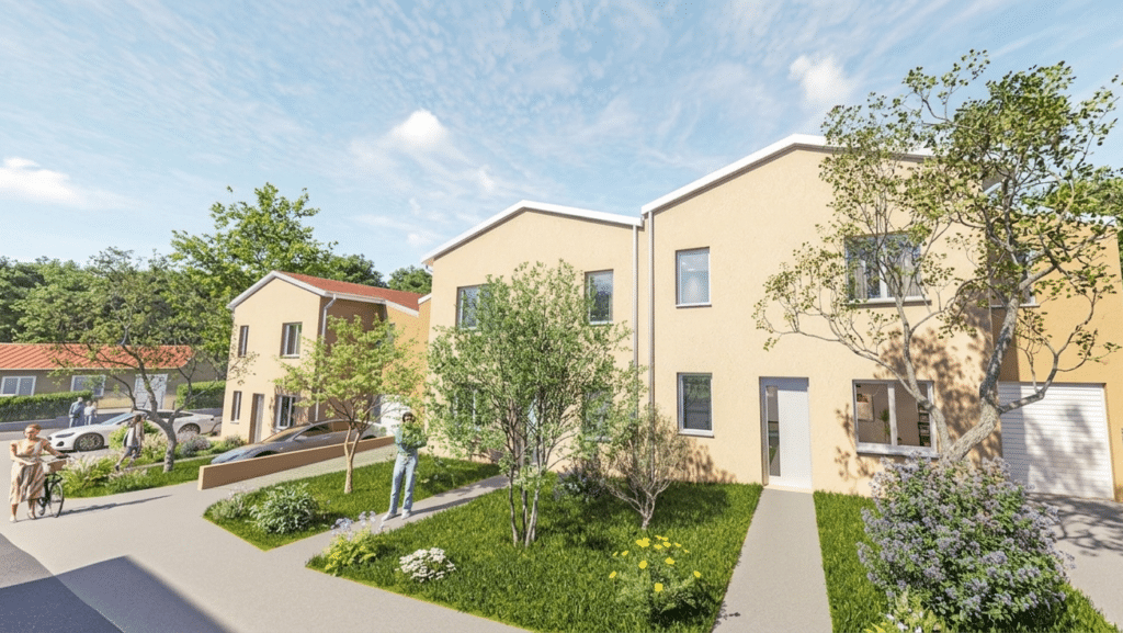 Maisons Aquarelle